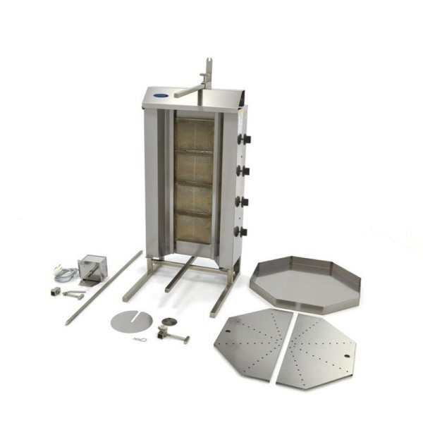 ΓΥΡΙΕΡΑ- 4 Καυστήρες - 50 κιλά Κρέας - Αέριο MAX-09370230